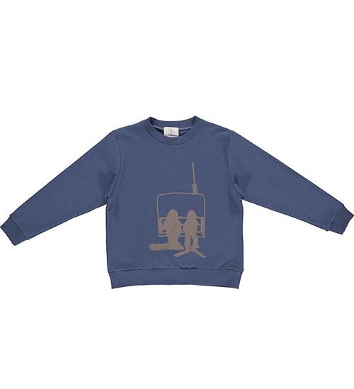 Se Gro Gro Sweatshirt - Wind - Midnight ved KidsWorld