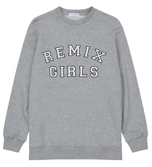 Designers Remix Designers Remix Sweatshirt - Willie - Dark Grey Melange