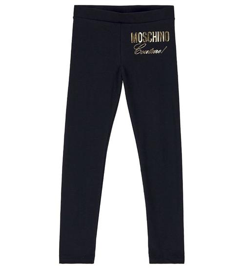 Moschino Moschino Leggings - Sort m. Guld