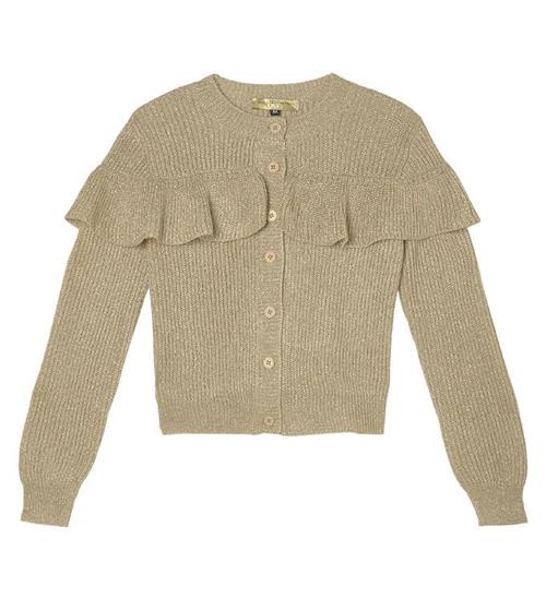 Stella McCartney Kids Stella McCartney Kids Cardigan - Strik - Beige/Guld