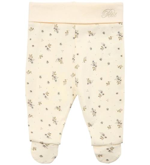 Se Sofie Schnoor Petit by Sofie Schnoor Bukser m. FÃ¸dder - Antique White m. Bloms ved KidsWorld