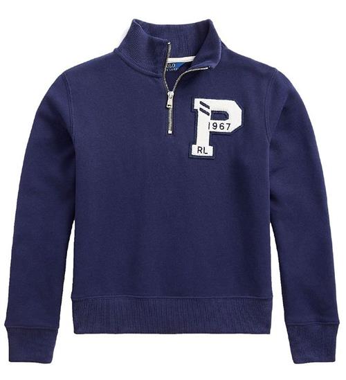 Se Polo Ralph Lauren Polo Ralph Lauren Sweatshirt m. LynlÃ¥s - Navy ved KidsWorld