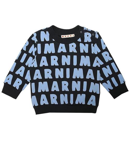 Marni Marni Sweatshirt - Navy m. LyseblÃ¥