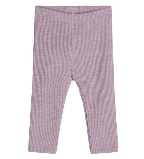 Hust and Claire Hust and Claire Leggings - Lee - Rib - Uld - Dusty Rose