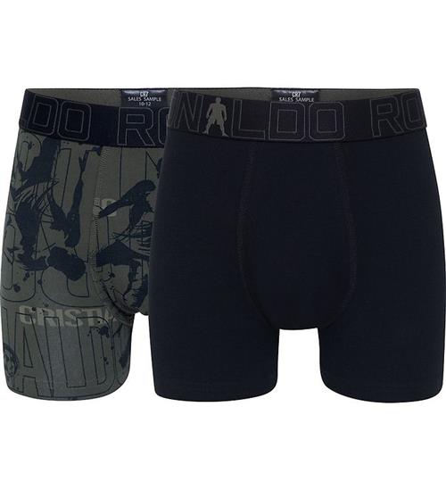 JBS Ronaldo Boxershorts - 2-pak - Sort/GrÃ¸n