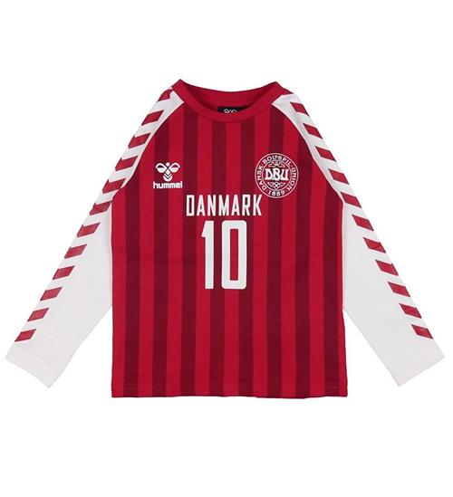 Se Hummel Bluse - DBU - hmlGlory - RÃ¸d ved KidsWorld