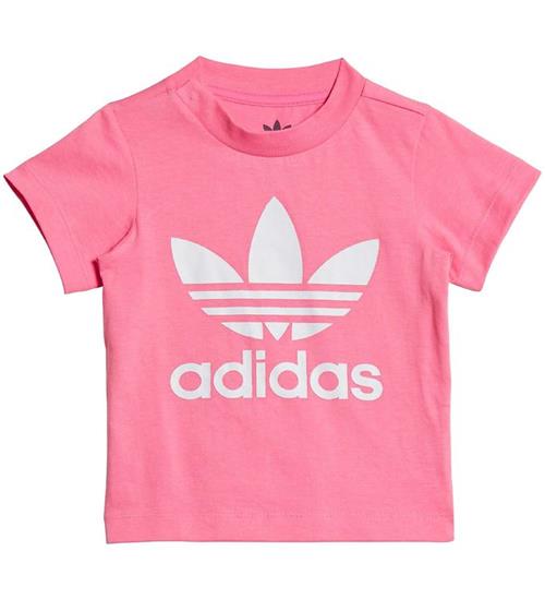 adidas Originals T-Shirt - Trefoil Tee - Pink