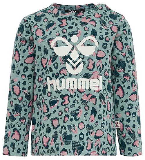 Se Hummel Hummel Bluse - hmlSonja - Mineral Blue ved KidsWorld