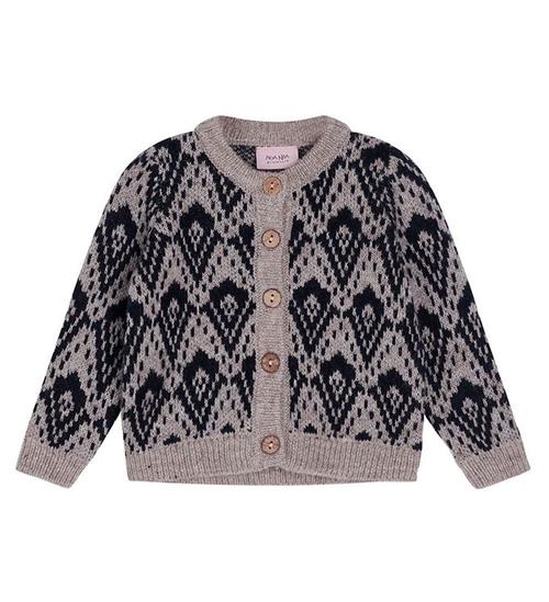 Noa Noa miniature Noa Noa miniature Cardigan - Uld/Polyester - Baby Frea - Brown