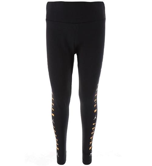 Jordan Jordan Leggings - Jumpman High-Rise - Sort m. Guld