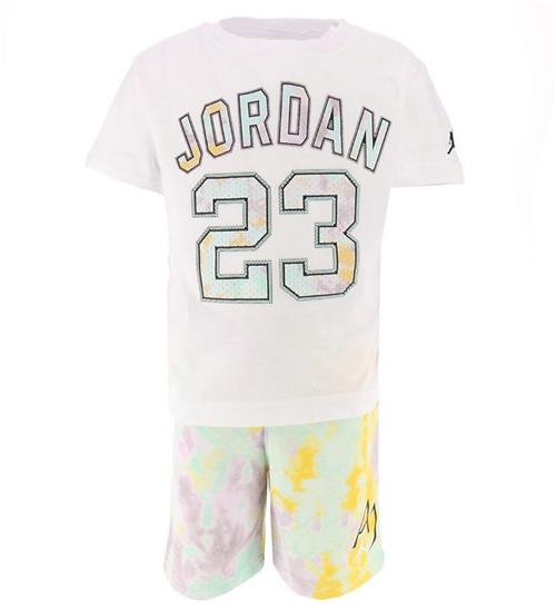 Jordan Jordan Sweatshorts/T-shirt - Sport Dna - Mint Foam m. Print