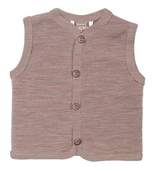 Se Smallstuff Smallstuff Vest - Uld - Powder ved KidsWorld