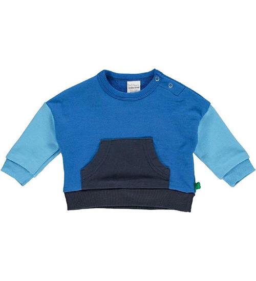 Freds World Freds World Sweatshirt - Baby - Sweat Block - Victoria Blue