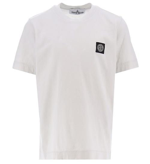 Se Stone Island T-shirt - Pearl Grey ved KidsWorld