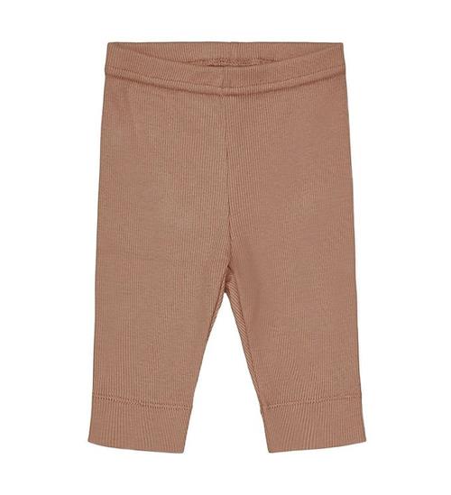 Se Popirol Popirol Leggings - Rib - Poesme - Nougat ved KidsWorld