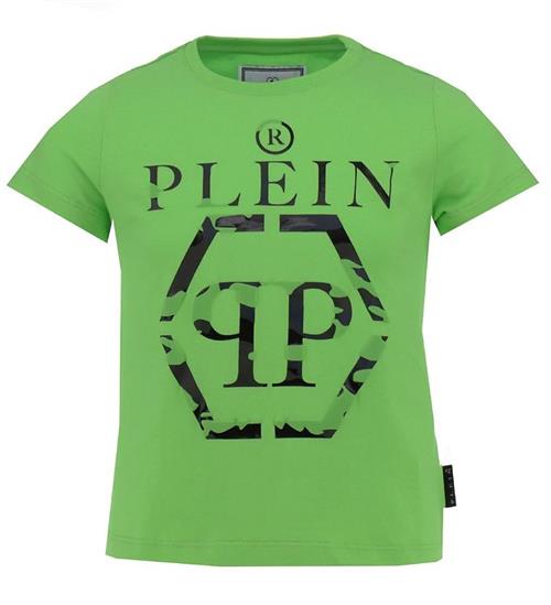 Se Philipp Plein Philipp Plein T-shirt - Short - GrÃ¸n m. ved KidsWorld