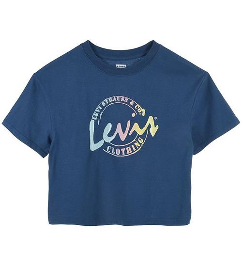 Se Levis Kids T-Shirt - True Navy m. Glimmer ved KidsWorld