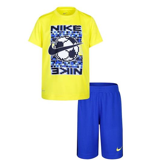 Nike Nike ShortssÃ¦t - T-shirt/Shorts - Dri-Fit - Game Royal