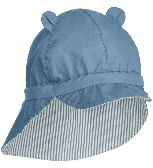 Liewood Liewood Solhat - Gorm Reversible - Blue Wave/Creme De La Creme