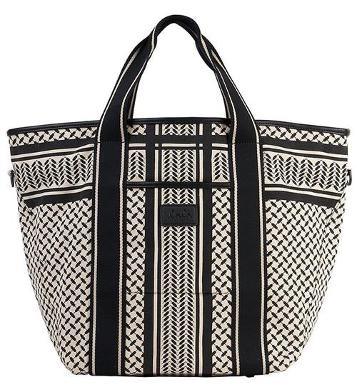 Lala Berlin Lala Berlin Shopper - East West Marin - Heritage Stripe Black