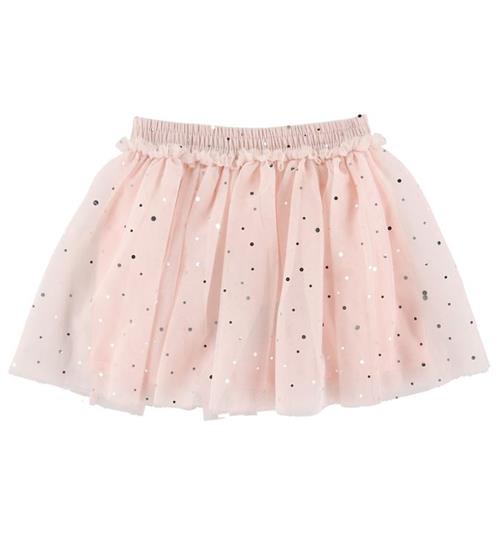 Stella McCartney Kids Tylnederdel - Rosa m. SÃ¸lvprikker