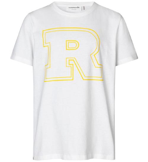 Rosemunde Rosemunde T-shirt - Yellow R Print