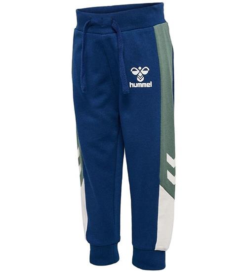 Se Hummel Hummel Bukser - hmlFinn - Navy Peony ved KidsWorld