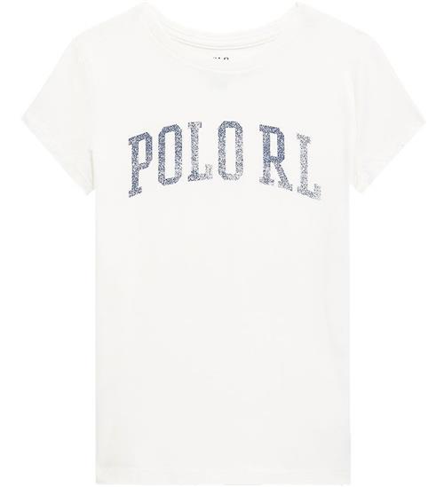 Se Polo Ralph Lauren T-shirt - Watch Hill - Hvid m. Navy ved KidsWorld