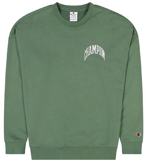 Se Champion Champion Fashion Sweatshirt - Crewneck - GrÃ¸n ved KidsWorld