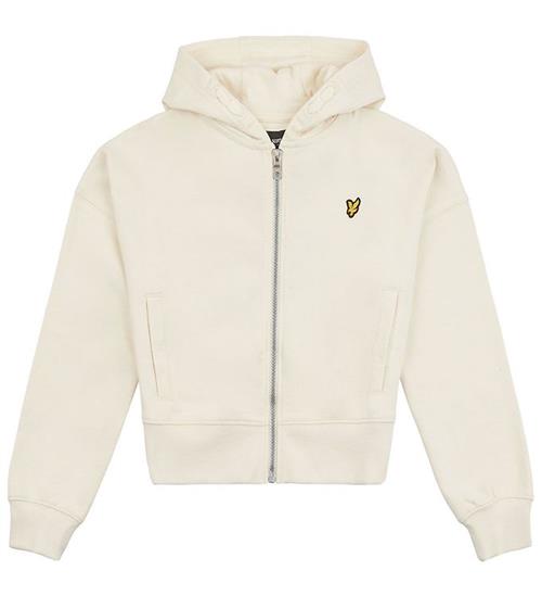 Lyle & Scott Cardigan m. HÃ¦tte - Turtle Dove