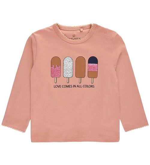 Se The New The New Siblings Bluse - TnsGulian - Peach Beige ved KidsWorld