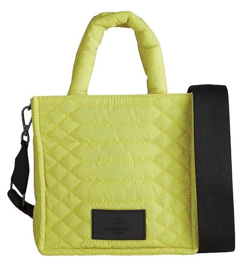 Markberg Markberg Taske - VikaMBG Mini Bag Snake Quilt - Electric Yellow