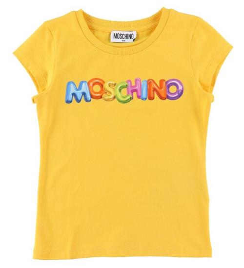 Moschino T-shirt - Gul m. Print