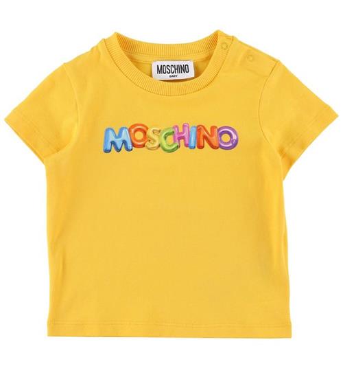 Moschino Moschino T-shirt - Gul m. Print