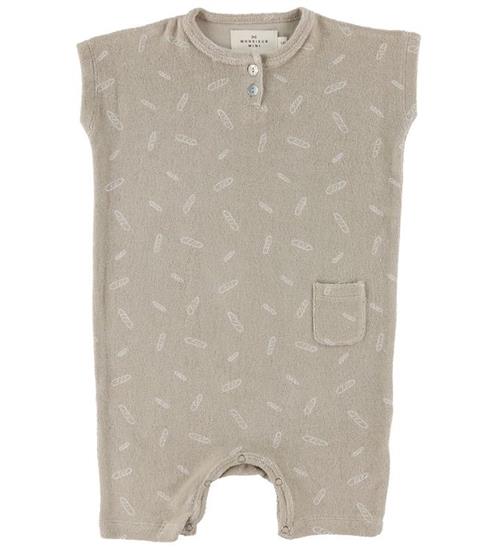 Se Monsieur Mini Monsieur Mini Sommerdragt - Terry - Beige Baguette ved KidsWorld