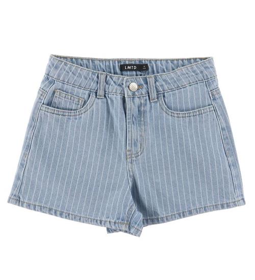 LMTD LMTD Shorts - Noos - NlfPinizza - Light Blue Denim/Pinstripes