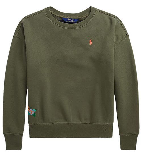 Polo Ralph Lauren Polo Ralph Lauren Sweatshirt - SA - ArmygrÃ¸n m. Broderi