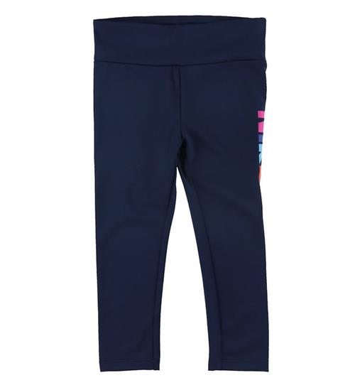 Se Nike Nike Leggings - Dri-Fit - Obsidian ved KidsWorld