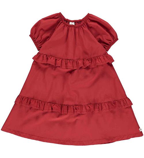 MÃ¼sli Kjole - Poplin - Berry Red