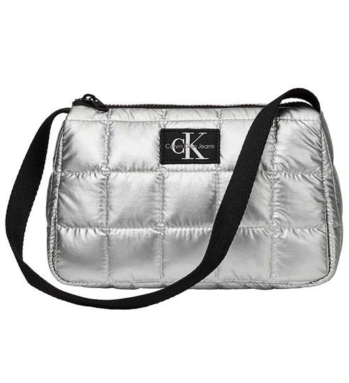 Calvin Klein Calvin Klein Skuldertaske - Quilted Shoulder Bag - Silver