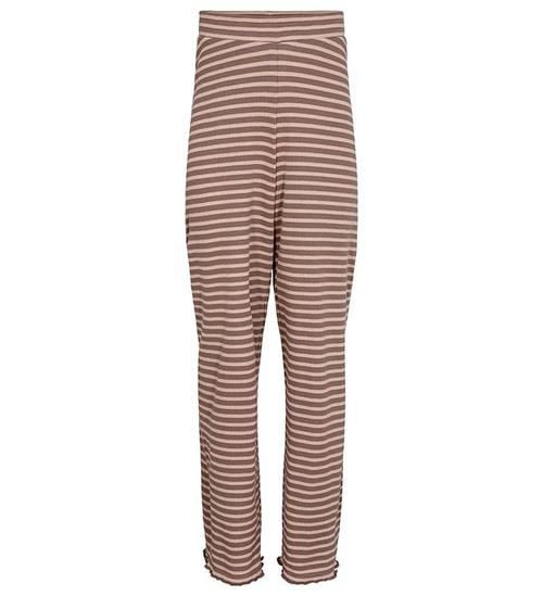 Sofie Schnoor Girls Bukser - Stribet - Warm Brown