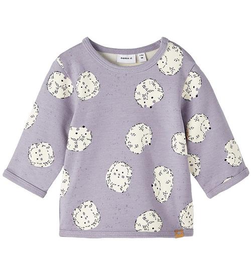 Name It Name It Sweatshirt - NbfKianne - Lavender Gray