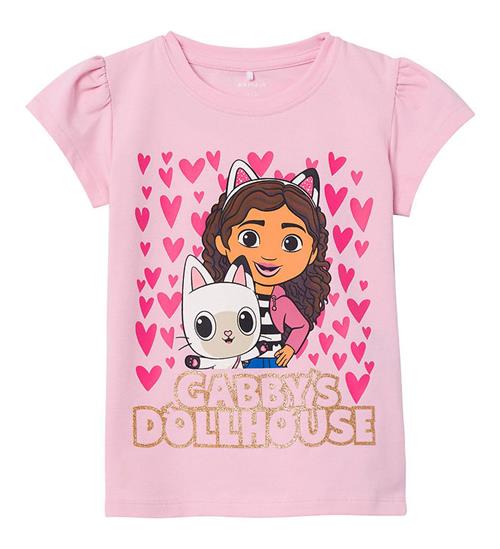 Se Name It Name It T-shirt - NmfMassa Gabbys Dollhouse - Parfait Pink ved KidsWorld