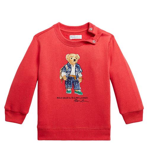 Polo Ralph Lauren Polo Ralph Lauren Sweatshirt - Sa - RÃ¸d m. Bamse