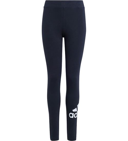 adidas Performance adidas Performance Leggings - G BL Tig - Sort/Hvid