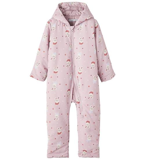 Se Name It Name It Overgangsdragt - NbfMaxi - Keepsake Lilac m. Print ved KidsWorld