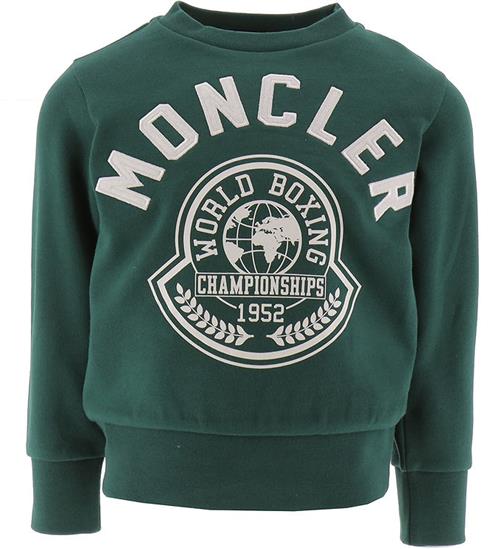 Moncler Moncler Sweatshirt - GrÃ¸n/Hvid