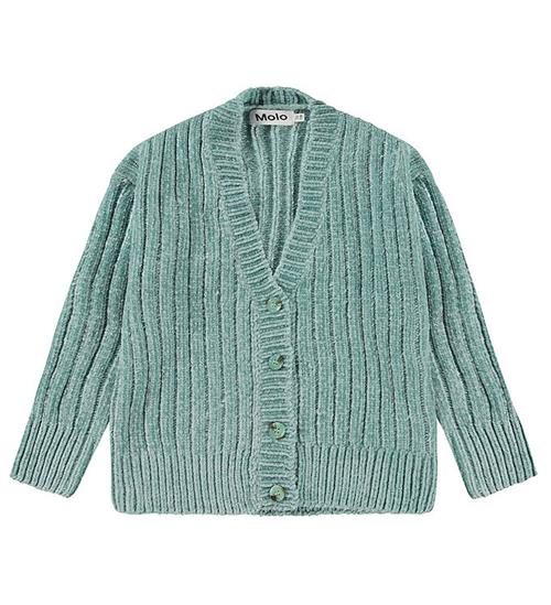 Se Molo Molo Cardigan - Velour - Strik - Gianna - Calm ved KidsWorld