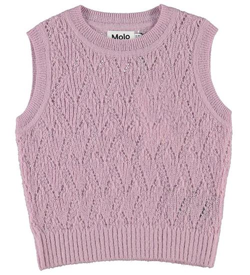 Se Molo Molo Vest - Uld/Polyester - Greta - Alpine Glow ved KidsWorld