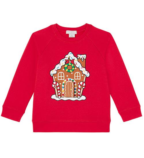 Stella McCartney Kids Stella McCartney Kids Sweatshirt - RÃ¸d m. Honningkagehus